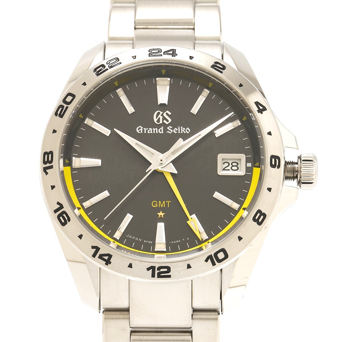 【半年間保証・仕上げ済】Grand Seiko グランドセイコー キャリバー9F 25周年記念 SBGN001 SS チャコールグレー クオーツ 腕時計拍卖