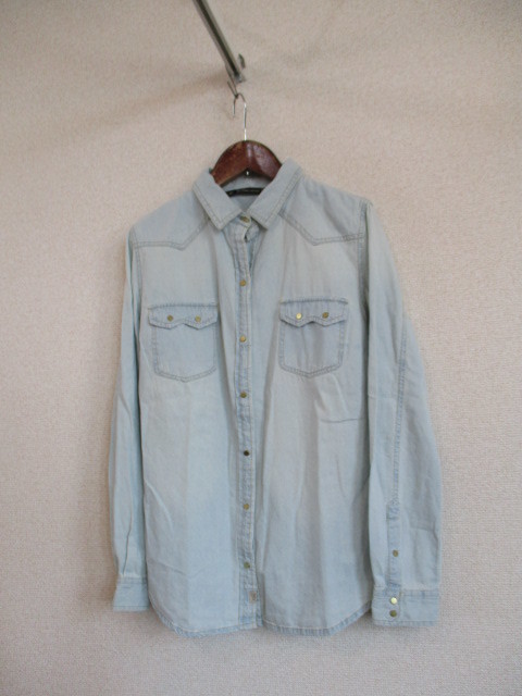 ZARAザラデニムシャツ(USED)31019②)拍卖
