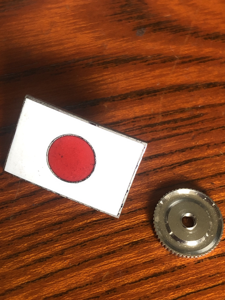 【昭和日本の心】バッチ ピン 2.2×1.5cm 日の丸 保管品 ヒノマル【24/05 TY-2E】拍卖
