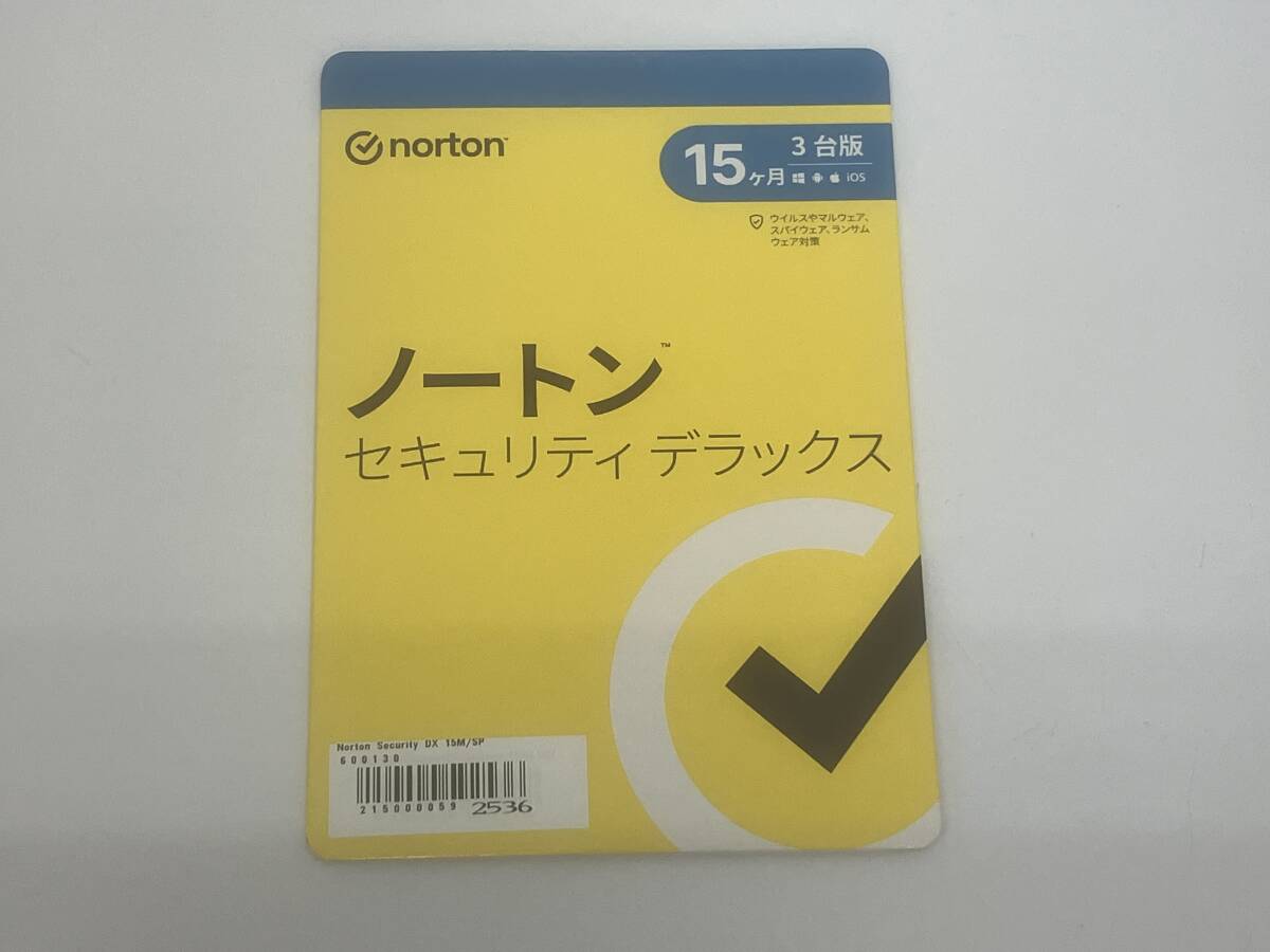 2024-YO2-SRT3D-65-4★norton ノートン セキュリティデラックス(15カ月3台版)★拍卖