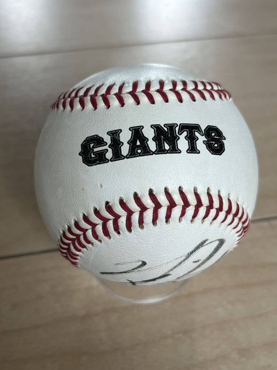 激レア! ◆坂本勇人 【ルーキー時代】投げ入れ直筆サインボール 読売ジャイアンツ 巨人軍(スタンド投げ入れ柔らかいボール)拍卖