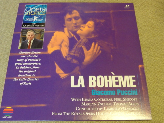 ボエーム オペラスト-リー チャールトンヘストン解説拍卖