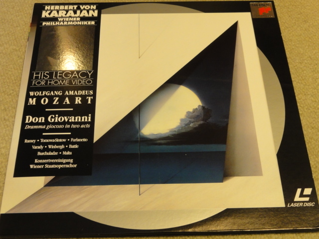 カラヤンの遺産 モーツァルト ドンジョバンニ レーザーディスク拍卖