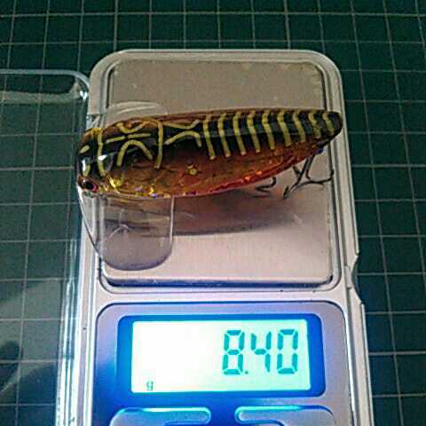 小型セミ型ノイージ 50mm 8.5g 検)B級ルアー 中禅寺湖 スモール トラウト ブルーギル ブラックバス バスバグ 野池 ベイトフィネス ニゴイ 拍卖