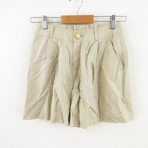 リューデベー Rue de B lis キュロット ショートパンツ ベージュ 1 *A466 レディース拍卖