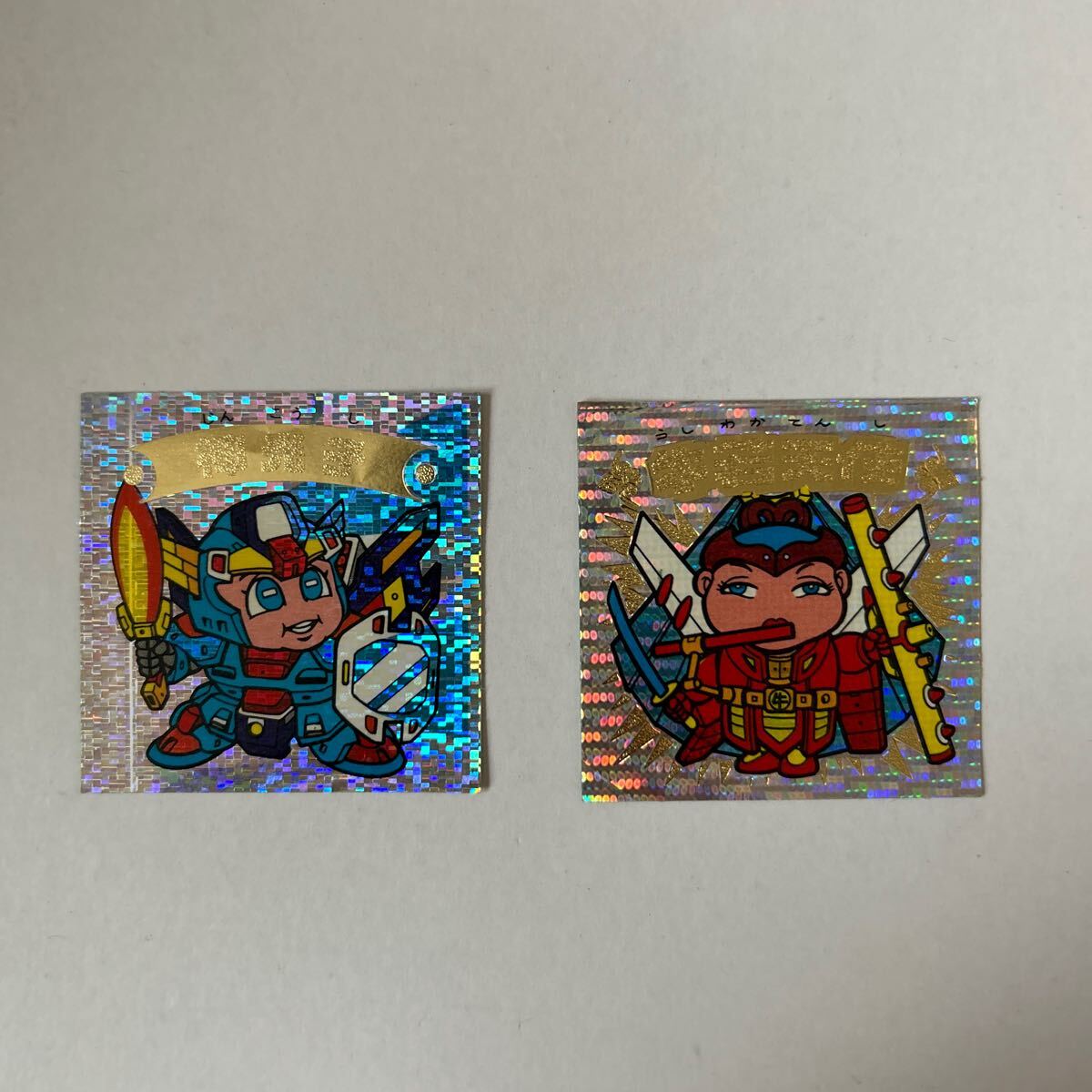 ヘッド ビックリマンシール 新決戦 神光子 牛若天子 当時物 キラ レア 貴重 ビックリマン 旧ビックリマン スーパービックリマン拍卖