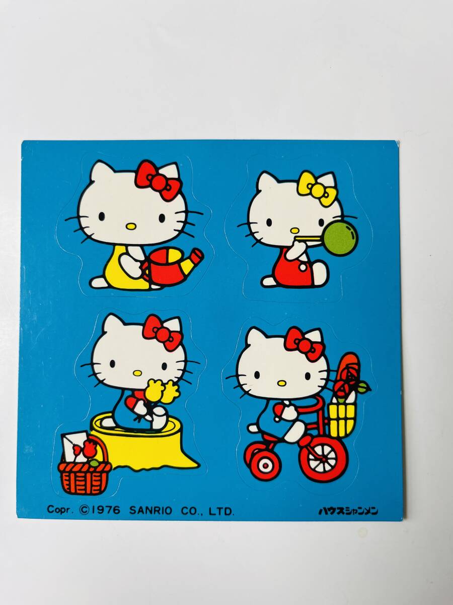 レトロ 76's 非売品 ハウスシャンメンSANRIO ハローキティ シール拍卖