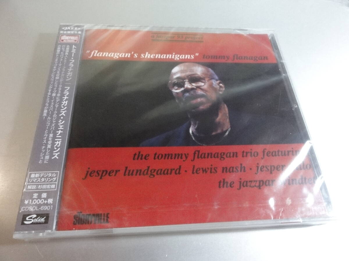 TOMMY FLANAGAN トミー・フラナガン FLANAGANS SHENANIGANS 帯付き国内盤 24Bitリマスター 新品未開封シュリンク付き拍卖