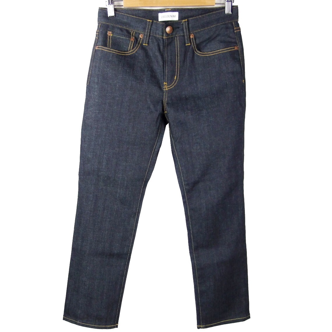■23区 DENIM / レディース / オンワード樫山 / PR23NS0721 / インディゴ 濃紺 / ボーイフレンドフィット ストレッチ デニムパンツ size 36拍卖