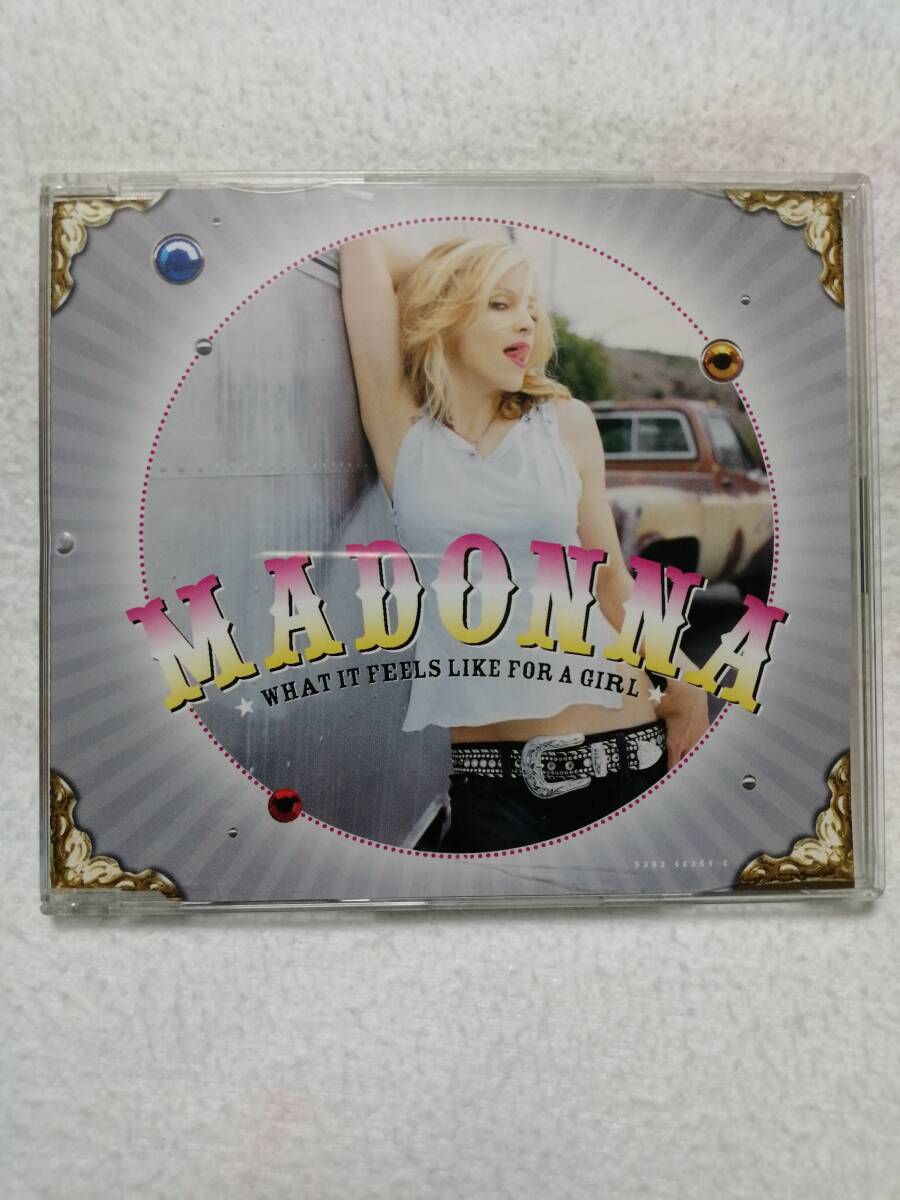 【廃盤CDシングル】Madonna What It Feels Like For A Girl CD-maxi 独オリジナル マドンナ ホワット・イット・フィールズ拍卖