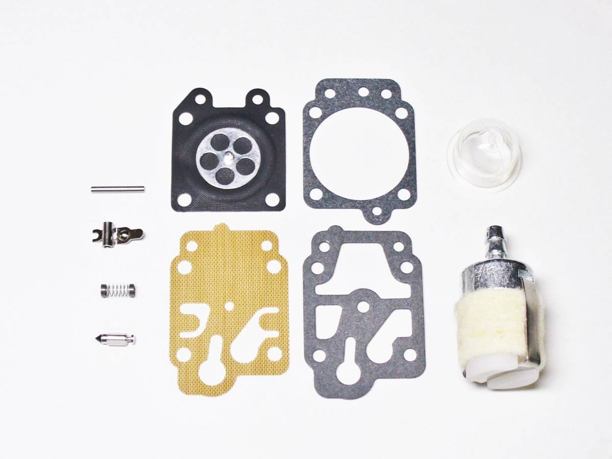 エンジン 刈払機 草刈機 パーツ ガスケット 燃料フィルター スプリング バネ バルブ ポンプカップ 弁 新ダイワ ゼノア リョービ マキタ拍卖