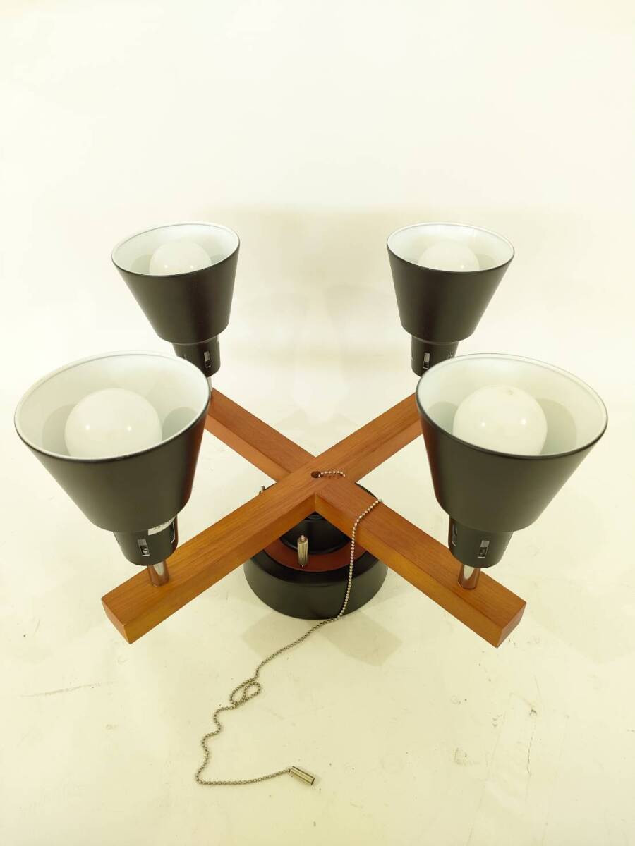 シーリング4連ライト E26電球使用 ※メーカー不明拍卖