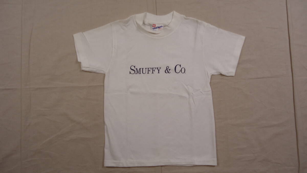 SMUFFY & Co. 半袖Tシャツ 白 Kids M (6-8) 半額以下 70%off PUFFY スマスマ レターパックライト おてがる配送ゆうパック 匿名配送拍卖