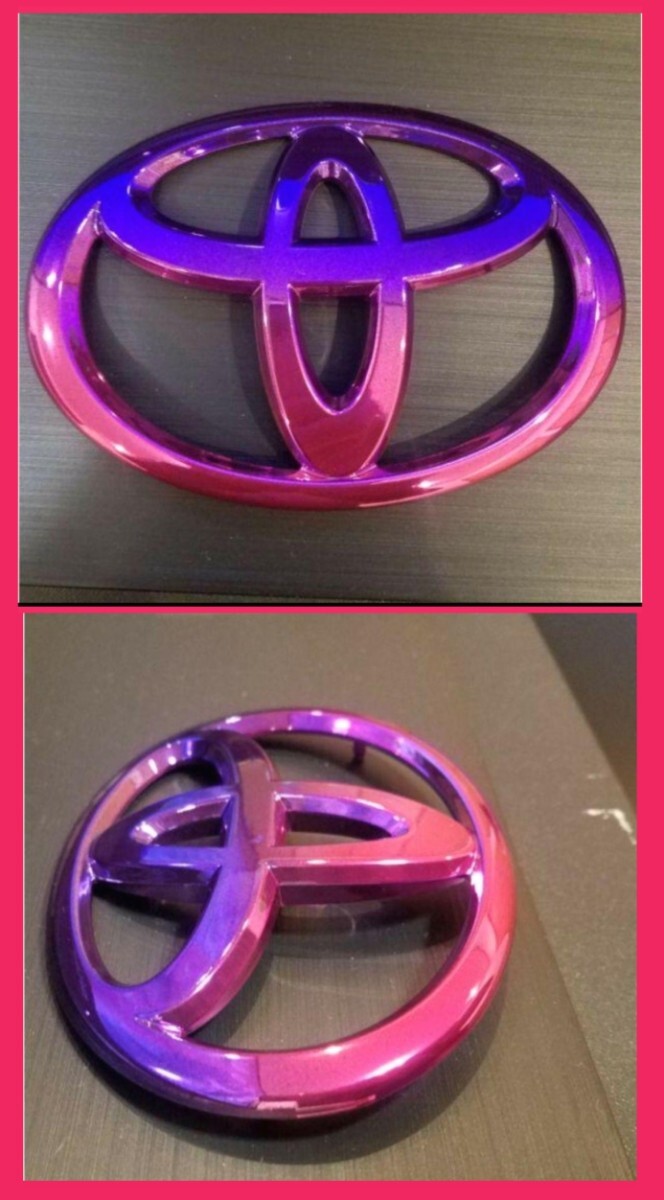 ☆トヨタ ハイエース エンブレム、グラデーションカラー☆拍卖