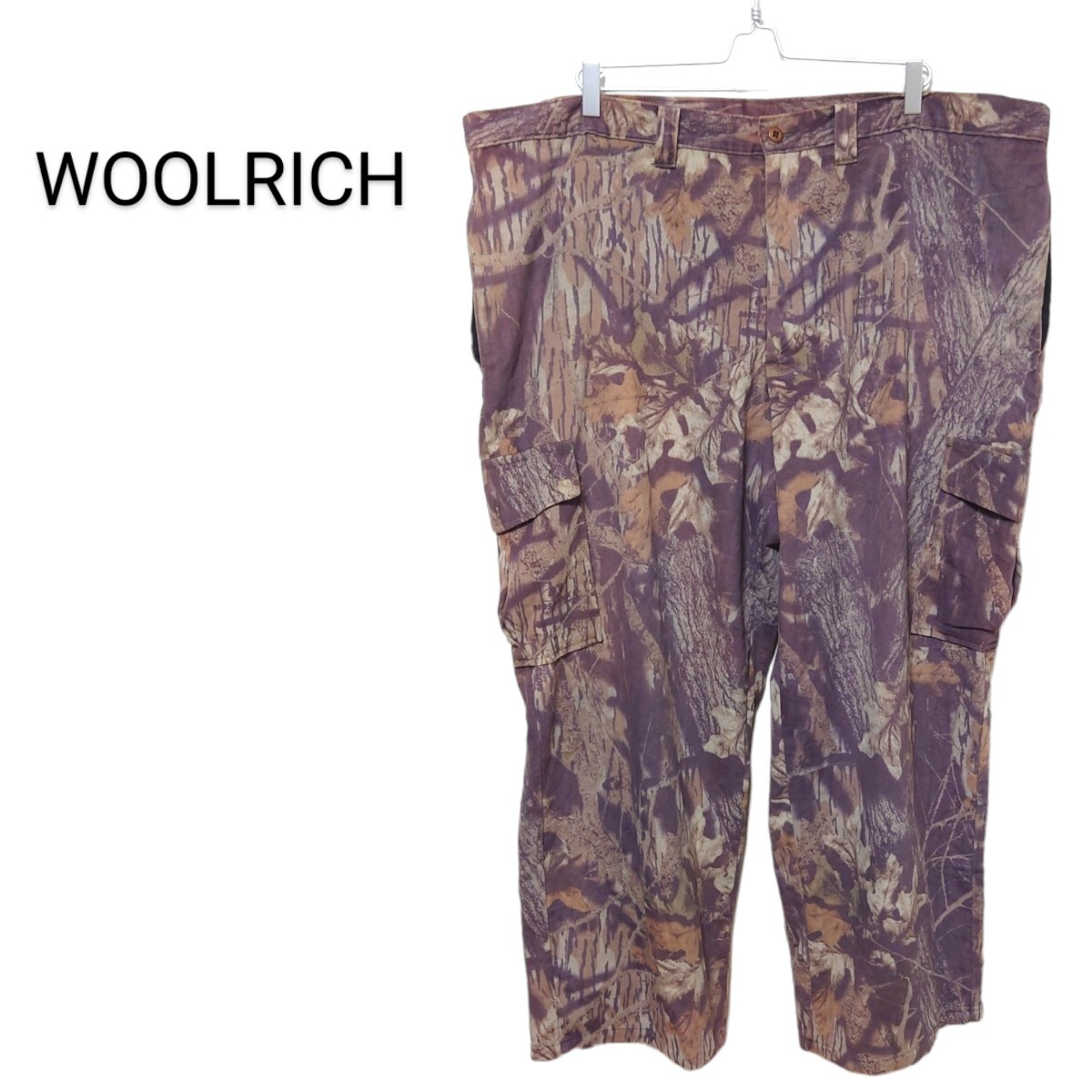 【WOOLRICH】90's リアルツリーカモ カーゴパンツ A-1987拍卖