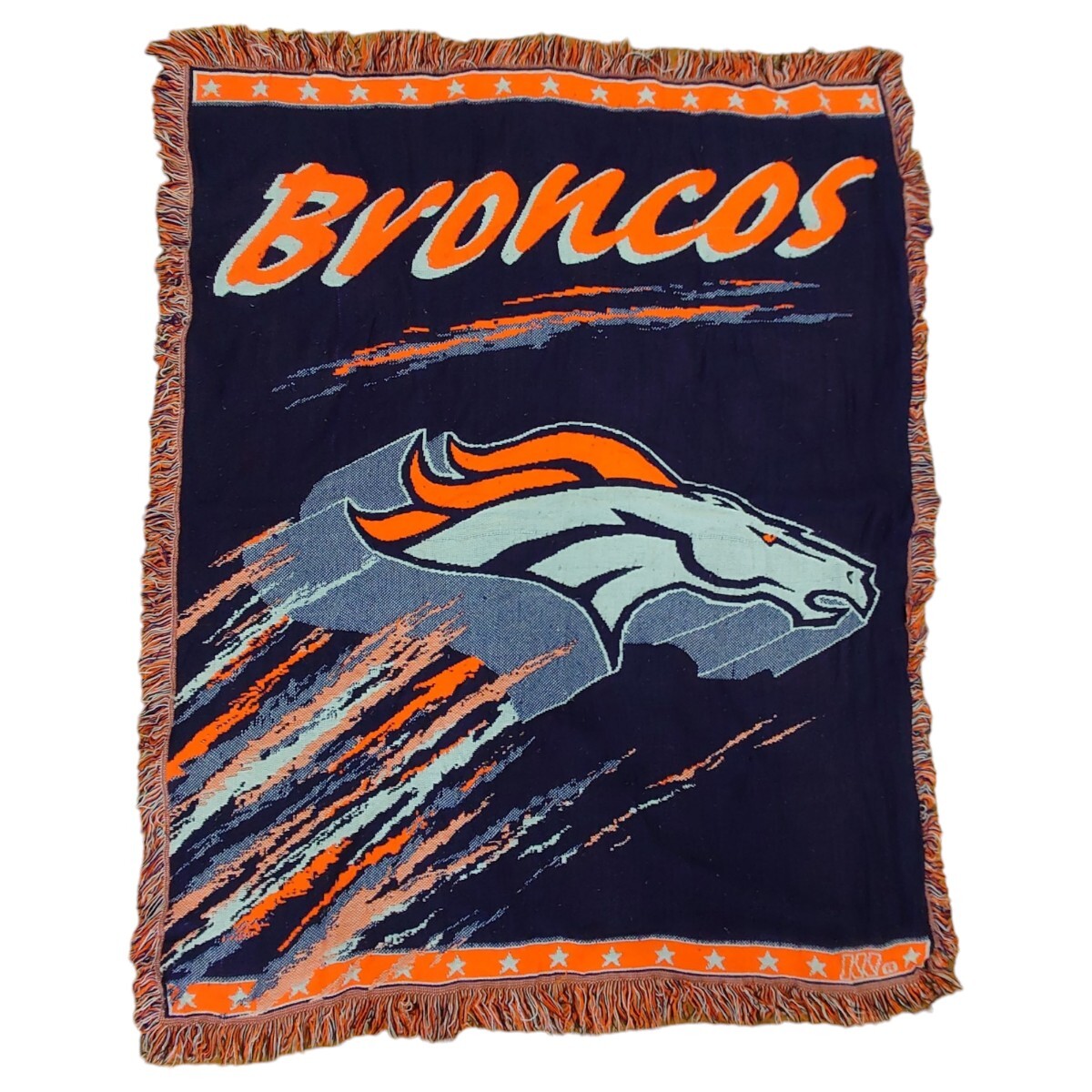 vintageラグ カーペット マルチカバー、NFL、BRONCOS 559拍卖