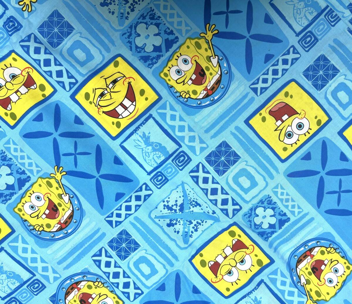 USA生地★スポンジ ボブ 四角拍卖