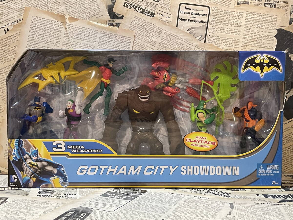 ☆バットマン/アクションフィギュアセット/即決USA/BATMAN/Action Figure set(Gotham City Showdown/MIB) DC-161拍卖
