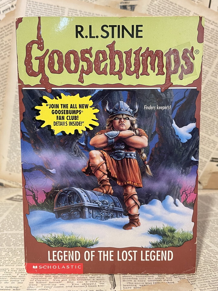 ☆1990年代/グースバンプス/小説/ビンテージ即決USA/洋書/ホラー/Goosebumps/Legend of the Lost Legend(90s) BK-248拍卖