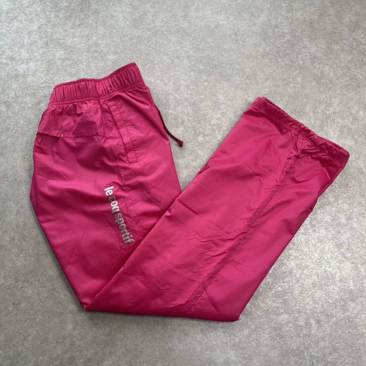 ルコックスポルティフ ウィンドパンツ デサント製 Lサイズ拍卖