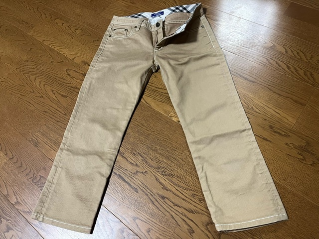 バーバリーブルーレーベル クロップドパンツ 25 b662 ショート拍卖