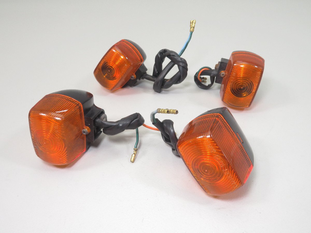 ◇ZOOMER/ズーマー/AF58 純正 フロント&リア/前後 ウインカー 1台分 実動車外し 検 ノーマル カスタム 1 AF54 AF55 AF57拍卖