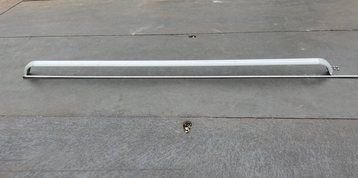 角パイプ★2940mm★1本★アルミ製★サイドバンパー用★サイドガード用★即決★N単2拍卖