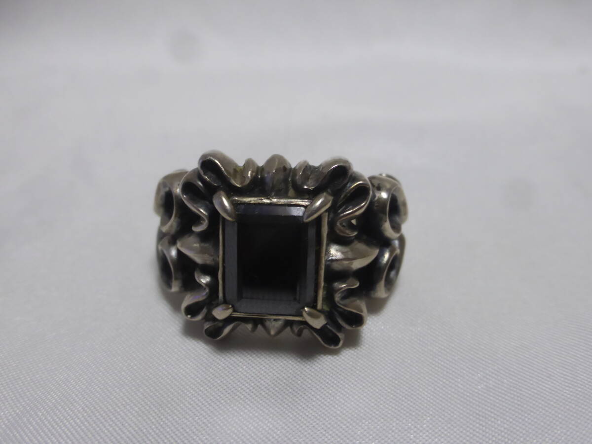 ☆メーカー不明 スターリング リング 石付☆拍卖