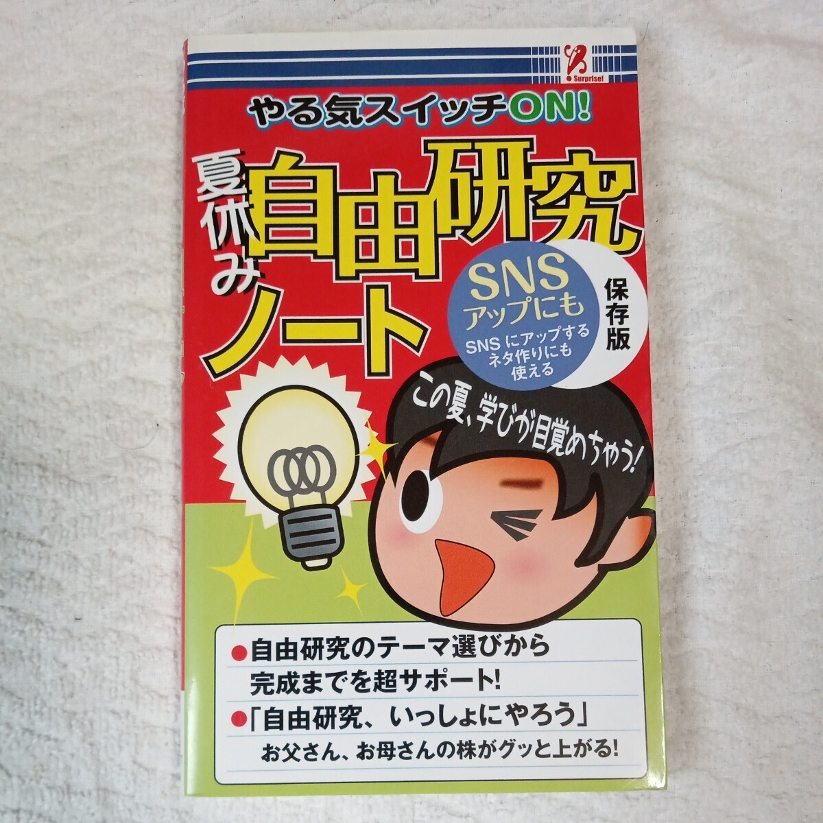 やる気スイッチON!夏休み自由研究ノート 4992831979456拍卖