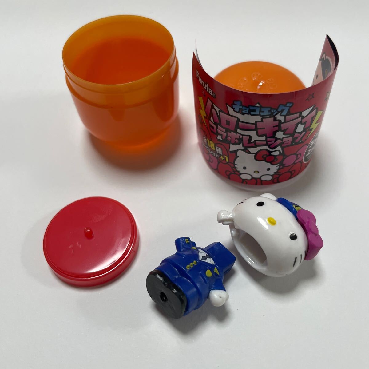 チョコエッグ ハローキティ コラボレーション 13 新幹線 車掌さん キティ 制服 フィギュア 未使用品 即決 送料140円(カプセルなし)〜拍卖