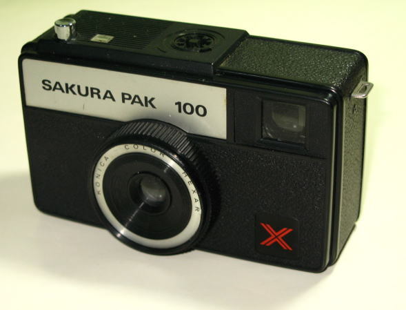 小西六 コニカ  さくらパック 100X  SAKURA PAK 100X  126フィルム使用  現状詳細未確認    中古拍卖