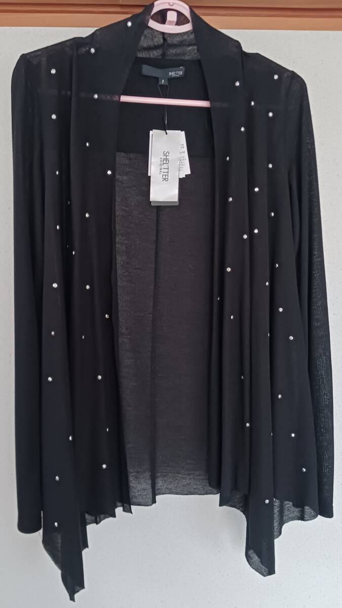 新品 タグ付き SHEL'TTER シェルター スタッズ カーディガン MOUSSY RESEXXY snidel デニム ワンピース拍卖