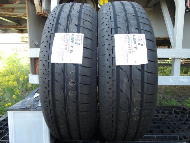☆3848 新品 ブリヂストン LUFT RV2 205/65R16 2本 2021年製 №03下拍卖