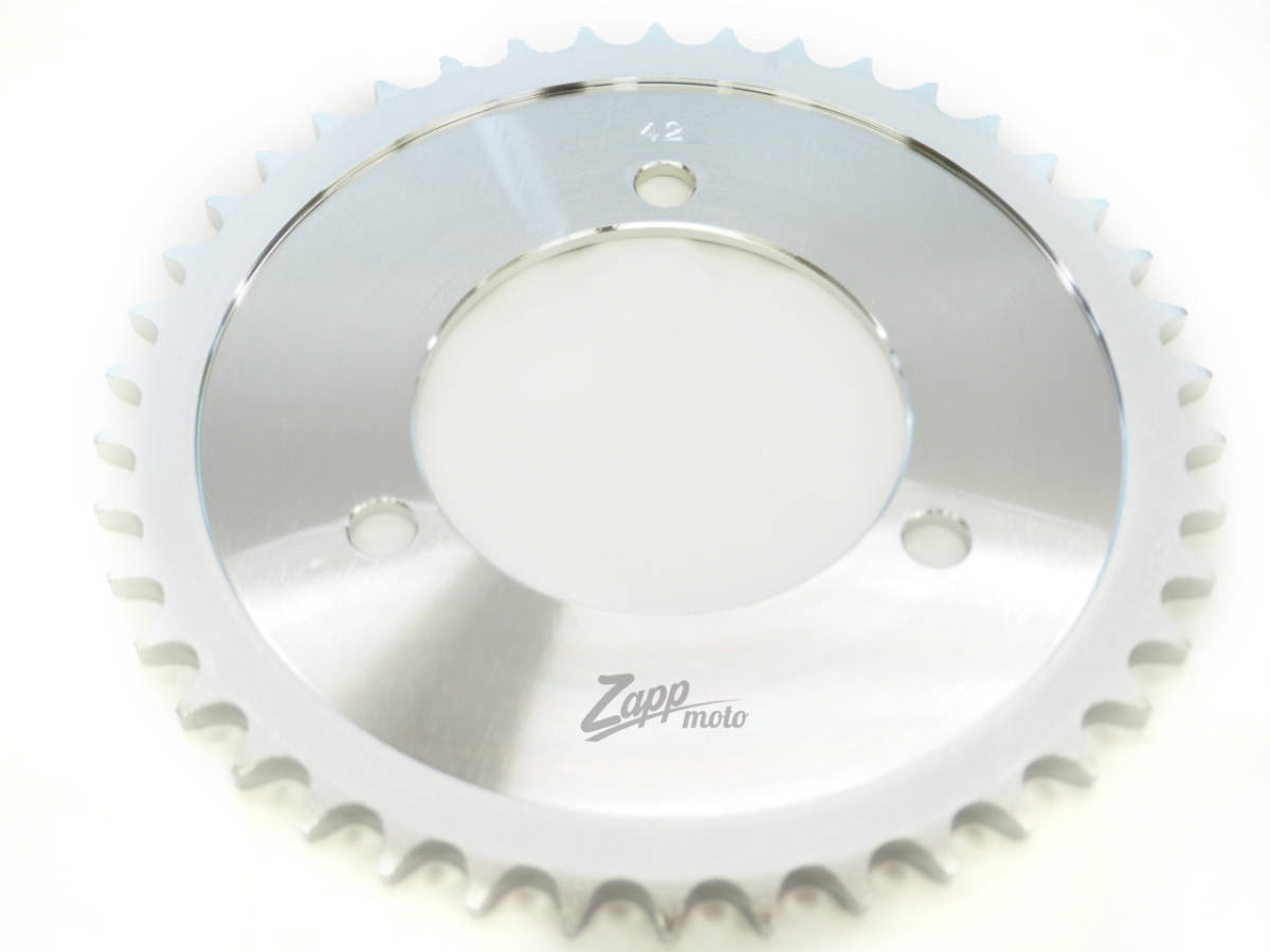 ◆◇新品 リプロ◇◆W1 W1S W1SS W2SS W2TT W1SA 650RS W3 リアスプロケット 42T ユニクロメッキ仕上げ KAWASAKI カワサキ拍卖