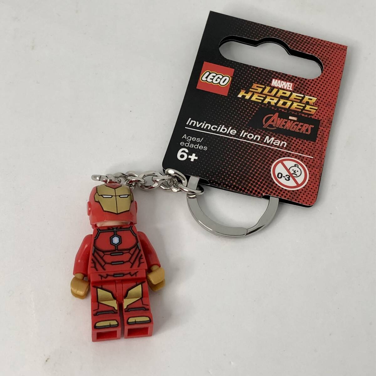 タグ付新品 LEGO レゴ キーチェーン キーホルダー アイアン・マン マーベル 拍卖
