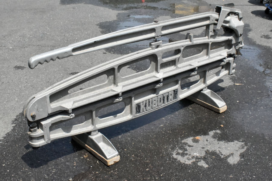 GR10 KUBOTA クボタ 瓦カッター シングルカッター KH-970A 瓦切断機拍卖