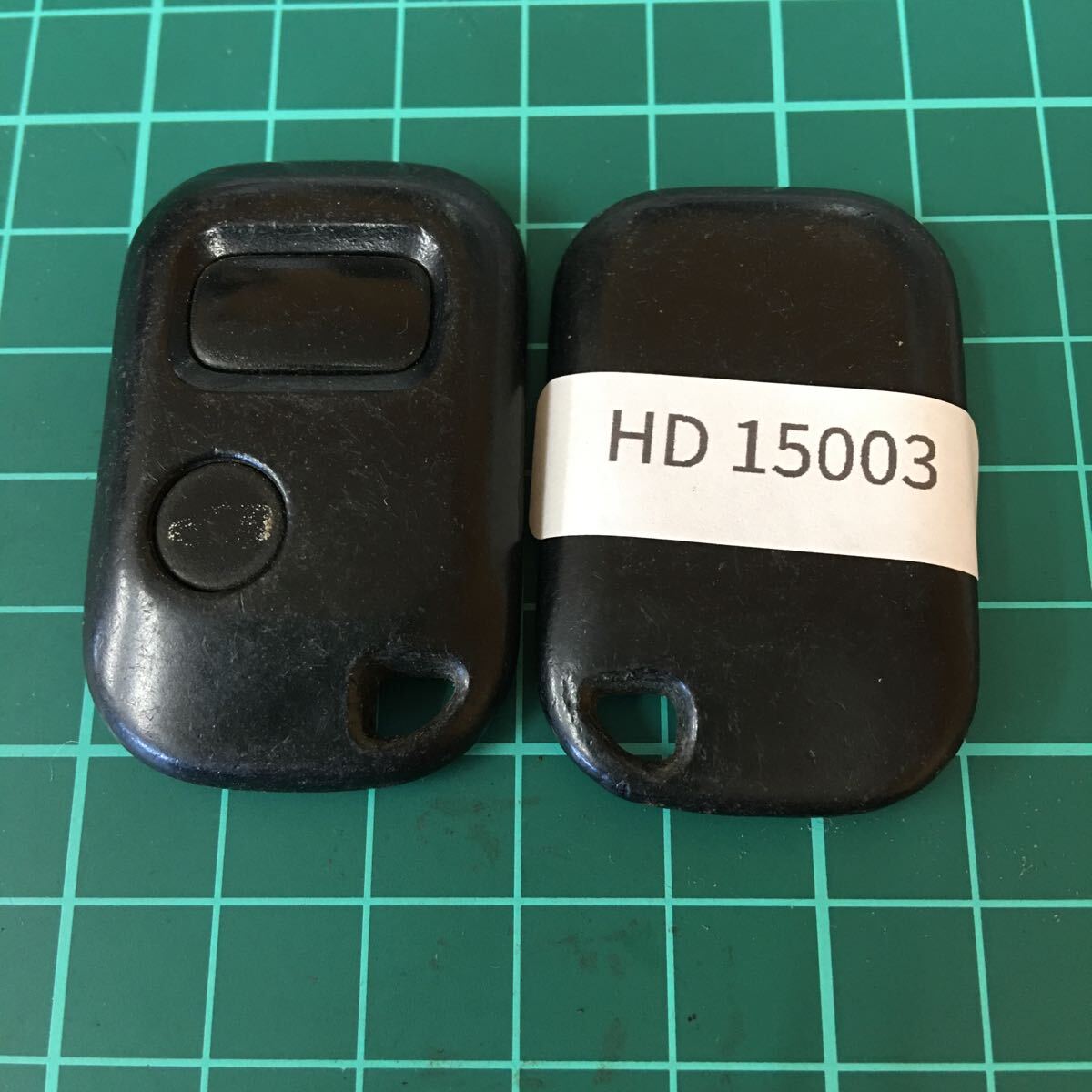 HD15003 ホンダ HONDA 純正 キーレス リモコンキー 2ボタン 緑基盤 グリーン 動作未確認 バモス ライフ フィット アクティ G8D-343H-A拍卖