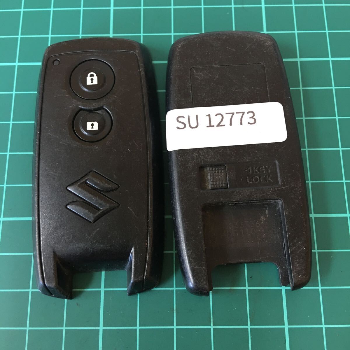 SU12773 スズキ U43PB14B 2ボタン スマートキー キーレスリモコン モコ セルボ フレア ワゴンR MRワゴン等 日産マツダAZワゴン MG22S MH22S拍卖