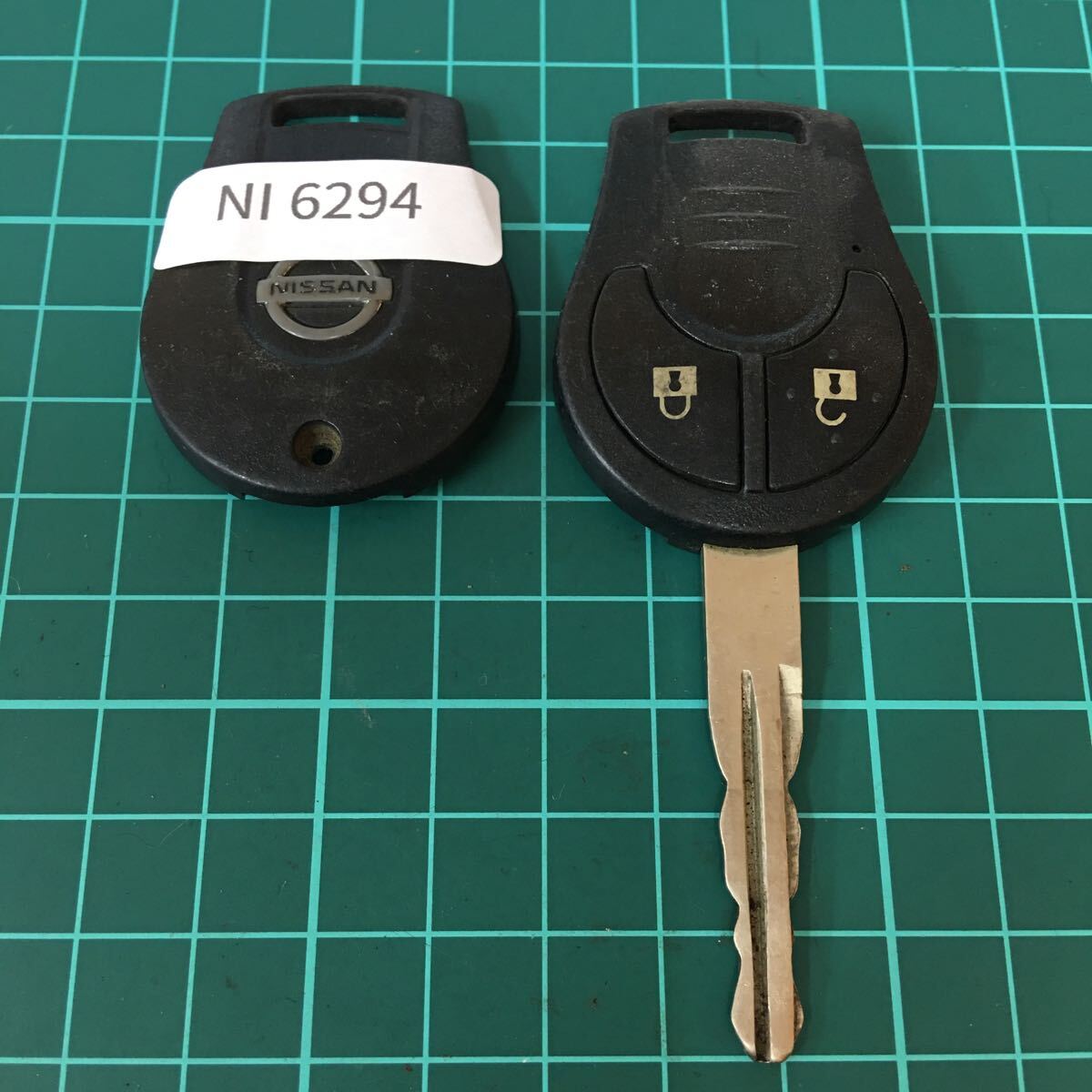 NI6294 ニッサン 日産 純正 ノート マーチ ティーダ ウィングロードNV350 キャラバン等 2ボタン スマートキー キーレス拍卖