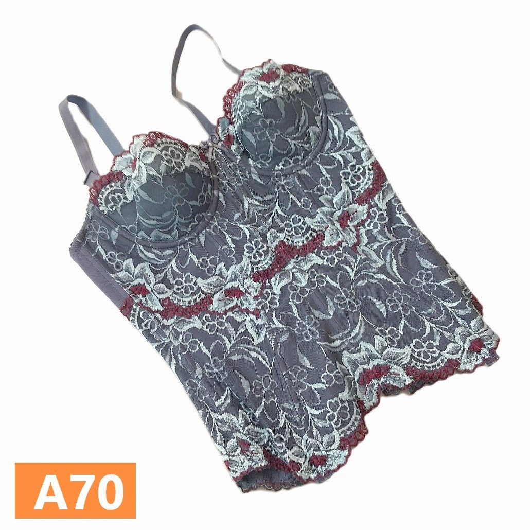 ダイアナ コルセット A70 ロベリアブルー フラワージェンヌコレクション 新品タグ付き 補正 補整 42,000円の品 【ポスト投函便無料】拍卖