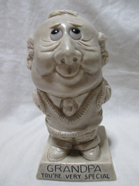 即決★USA製 ビンテージ メッセージドール GRANDPA グランパ/1975年拍卖