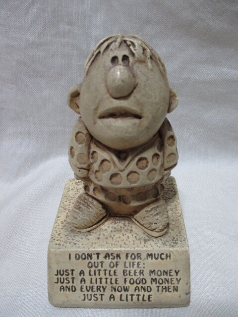 即決★USA製 ビンテージ メッセージドール /1969年拍卖