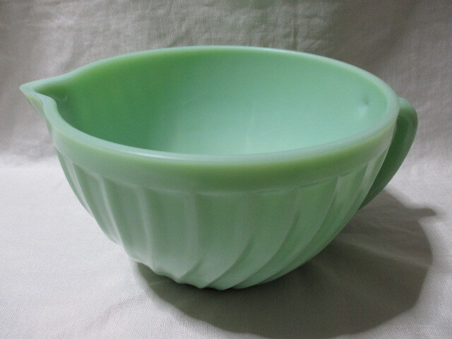 即決★Fire King ファイヤーキング ジェダイ スワール パンデッド ヘビー バターボウル/刻印なしモデル拍卖