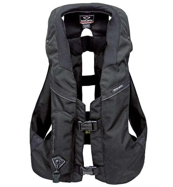 【在庫り 即納】hit-air ヒットエアー 一体型エアバッグ・ハーネス MLV-C ブラック Lサイズ(M-2XL対応)拍卖