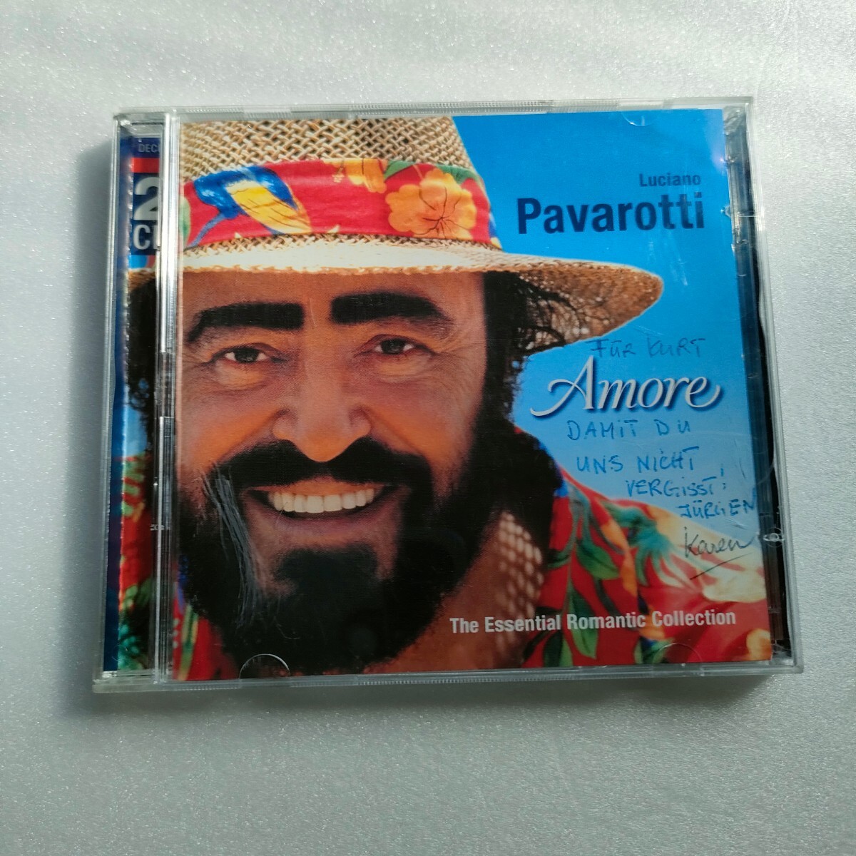 輸入盤 CD 2枚組 Pavarotti Luciano / Amore Essential Romantic パヴァロッティ 書き込みあり 即決 送料込み拍卖