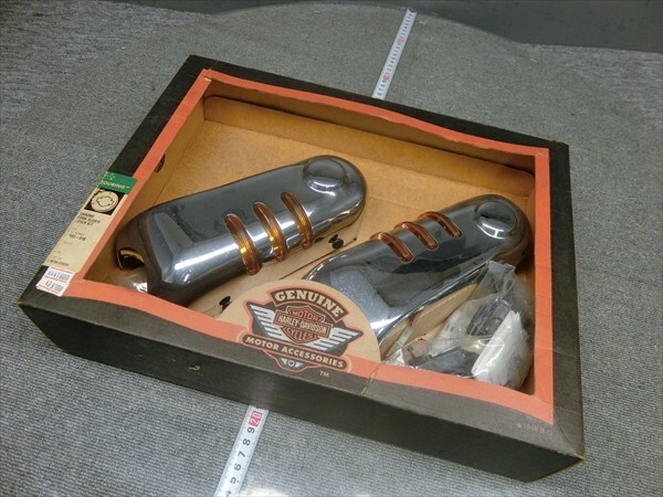 ハーレーダビッドソン ツーリング モデル 1987- 新古 未使用 純正 オプション ライトフォーク スライダー カバー 45953-91B拍卖