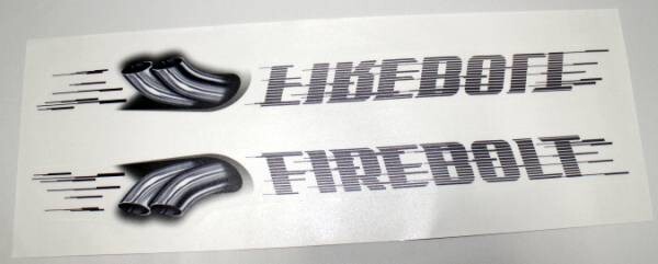 汎用マフラーステッカー シール 簡単貼るだけ ドレスアップ 手軽 アクセント 車用品 カーパーツ エアロ サイドスポイラー リアバンパー 車拍卖