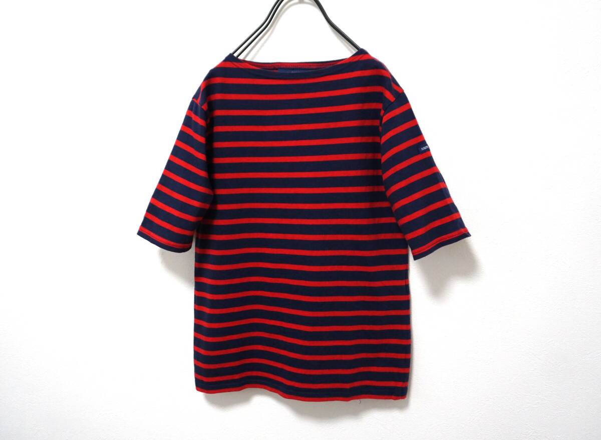 小さいサイズ セントジェームス ボーダーTシャツ XXS拍卖