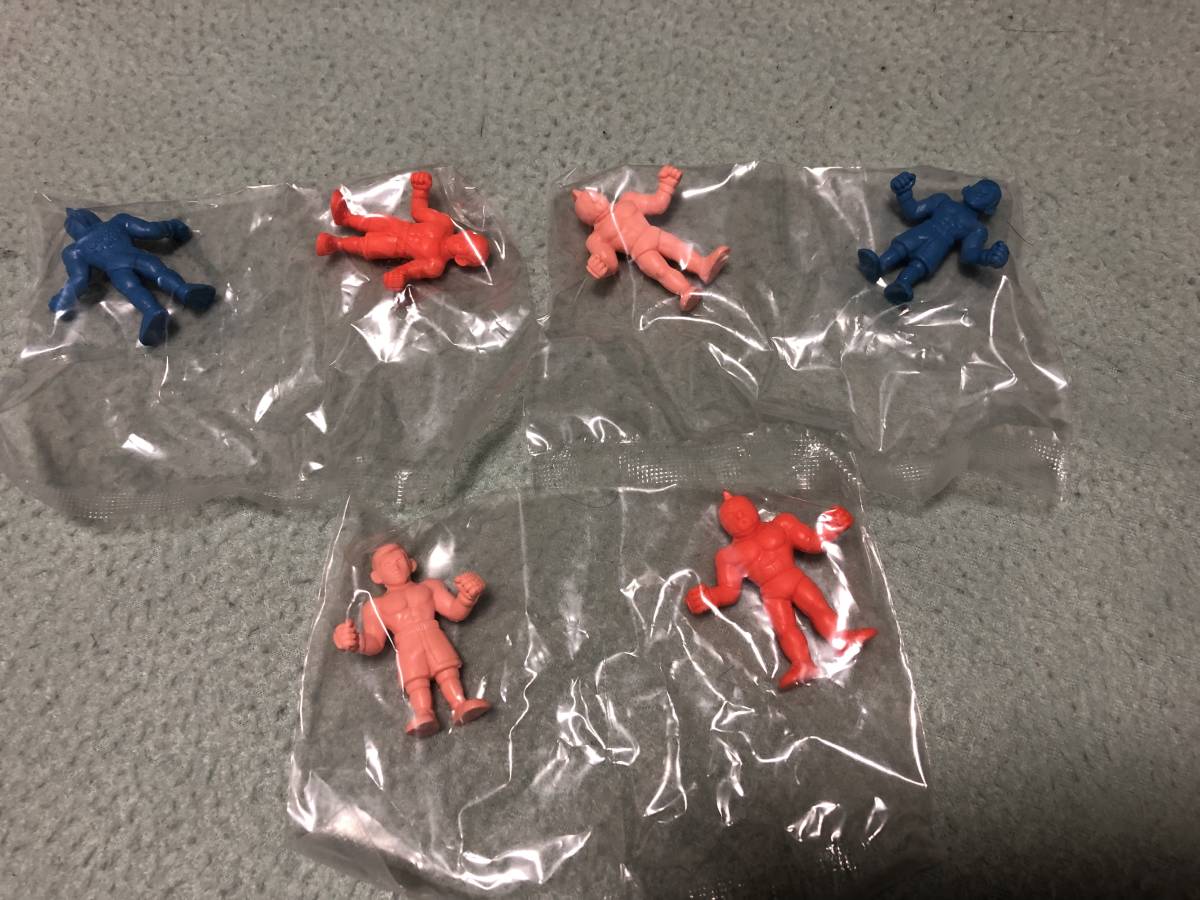 キンケシ 消し キン肉マン 宇野薫 B 3色 コンプ 6体拍卖