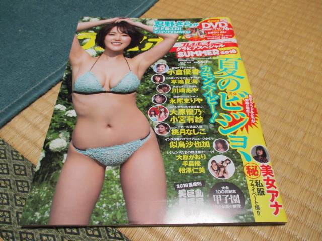 プレイボーイ★グラビアスペシャル★ SUMMER 2018 ★男も濡れる 特別付録DVD ★エロすぎる 忍野さら 48分拍卖